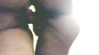 Soak twat squirting on my BBC & leaking off my