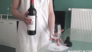 Amateur sexy getting slick cunt plowed