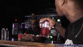 Dark Hair into gang bang blows and ride