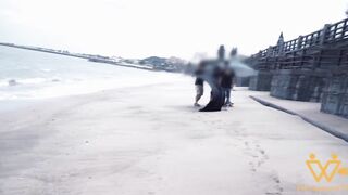 Sex after the beach with 19 year older eastern women