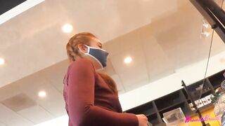 Creampied into Vehicle Before Outdoors Coffee Shop: BrandiBraids