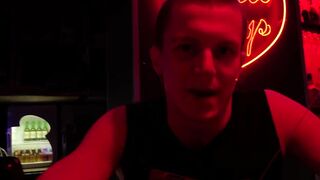 Stranger pounded whore club bartender for a lovers of bills