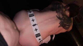 Stranger pounded whore club bartender for a lovers of bills
