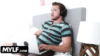 Stepmom allowed me to cum into her snatch