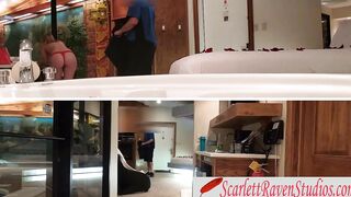 goddess fiance exposes and flashes the pizza deliveryman