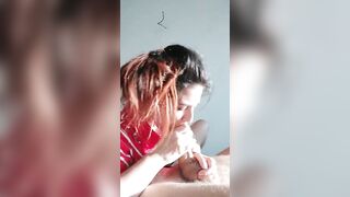 ex-wife blows my cock