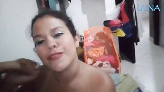 UNA MAMADA DE GÜEVO AMATEUR DE LA VENEZOLANA LUNA.