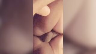 Rides big black cock