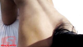 No cuts, watch how I enjoyed the sexual dark haired's butt.