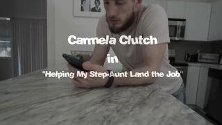 Turned On Step-Aunt Needs Young Dick - Carmela Clutch -