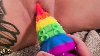 CrazyFetishCouple - Twat banged! with the tentacle vibrator