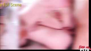 Blow me point of view - Tiny Tits 18 Bareback Family 3 Way