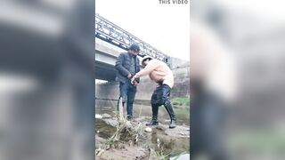 oriental Daddy Gets Outdoors Hj