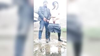 oriental Daddy Gets Outdoors Hj