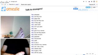 Omegle Foot Young cunt with mouth Jerk Off