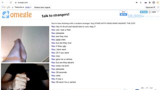 Omegle Foot Young cunt with mouth Jerk Off