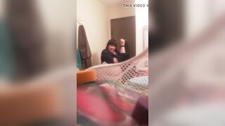 BBW mother into law taking a shower with her fat titted part one