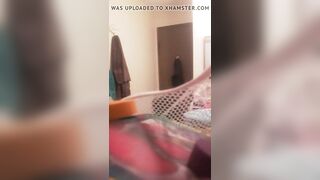 BBW mother into law taking a shower with her fat titted part one