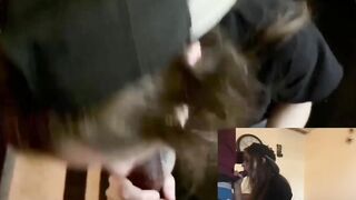 Lesbo best friend blows ebony penis compilation part one