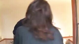 African butt obsessed perv licks and sniffs african butt and