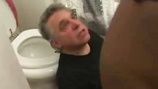African butt obsessed perv licks and sniffs african butt and
