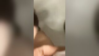 Daddys little baby love big black dick