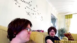 Yorkshire guy dick blown by gothic brit