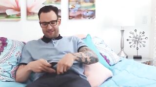 panty perv gets caught and gets his penis plowed rough