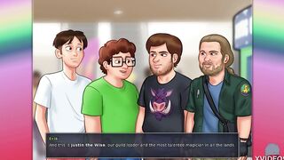 SUMMERTIME SAGA #15 • Getting jerked off by a Hottie