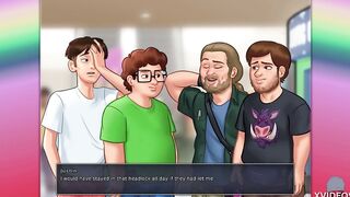 SUMMERTIME SAGA #15 • Getting jerked off by a Hottie