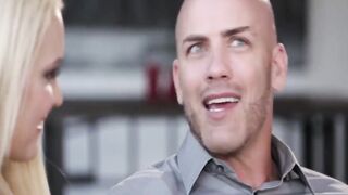Naive long dick stepdad seduced by babe blonde with big