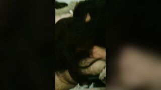 Stroking and having fun with my penis while we Netflix and