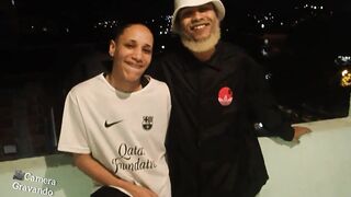 Atores em ação Agatha Kent e Rock Maiaa estreando no