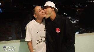 Atores em ação Agatha Kent e Rock Maiaa estreando no