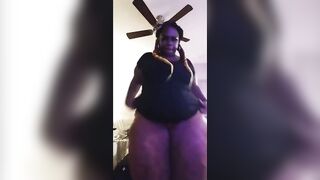 Fat butt thick black old bbw