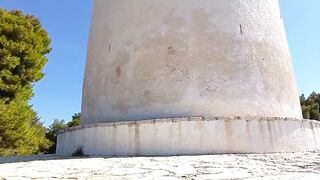 Risky Outside Hand Job and Banged! into Greece - CumChallenge Day