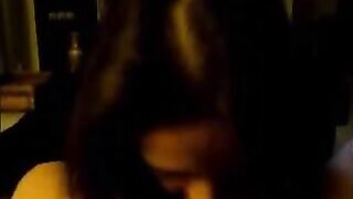 Hot milf lick balls suck dick and drink cum