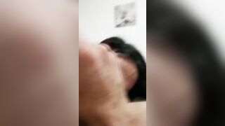 Deep Throat cum inside troath