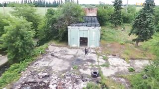 Blogger bimbos plowed a bro into a abandoned place (pegging,
