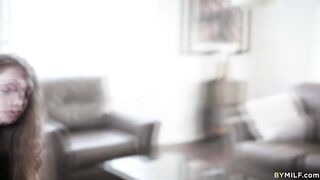 Pathetic step dad fucks his ex-wife and step daughter