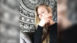 Slutty Stepsis Teases My Dick With Oral Sex