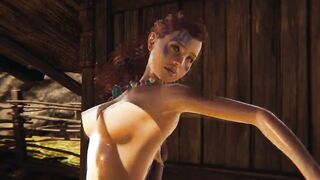 Horizon Zero Dawn - Aloy gets creampied - 3D Porn