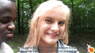 Shy and hot blonde Lana is happy to fucked with