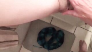 Mature Man Helps Huge Boobed Women Quit Smoking