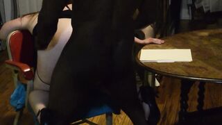 secretary wants to be punished for being a bad little