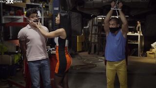 SHALINA DEVINE from Filthy chick Into A Garage #8