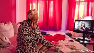 GERMAN SCOUT - SHAVED FELLATIO ESCORT KITTY CORE WITH HUGE