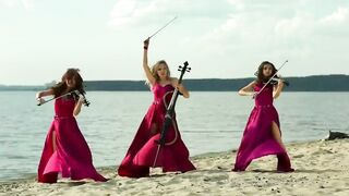 Russian violin trio ''SILENZIUM'' - Storm (Vivaldi cover)