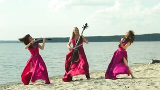 Russian violin trio ''SILENZIUM'' - Storm (Vivaldi cover)