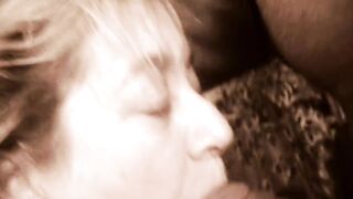 Private sucking off with friends and strangers three
